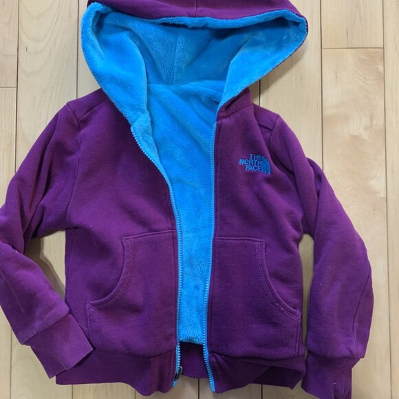 Kids Northface jacket - reversible - Picture 1 of 1